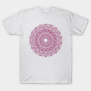 Mandala (magenta) T-Shirt